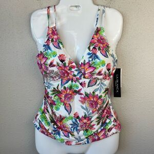 NWT La Blanca Tankini Size 16